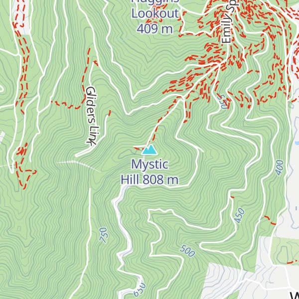 Map of Mystic Hill