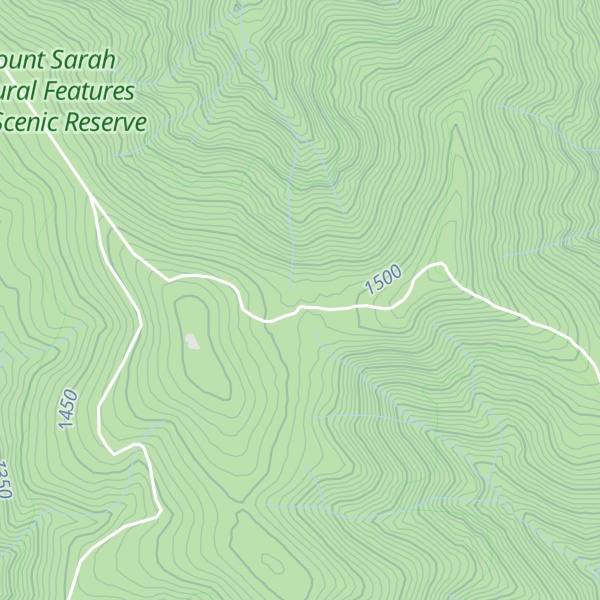 Map of Guys Hut