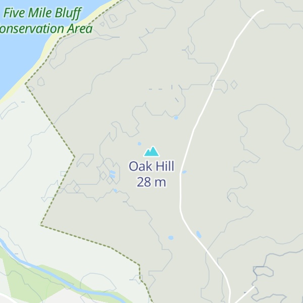 Map of Oak Hill
