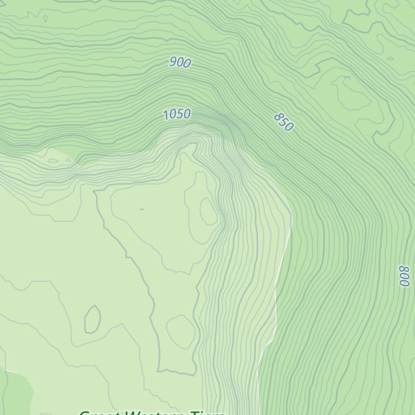 Map of Billop Bluff