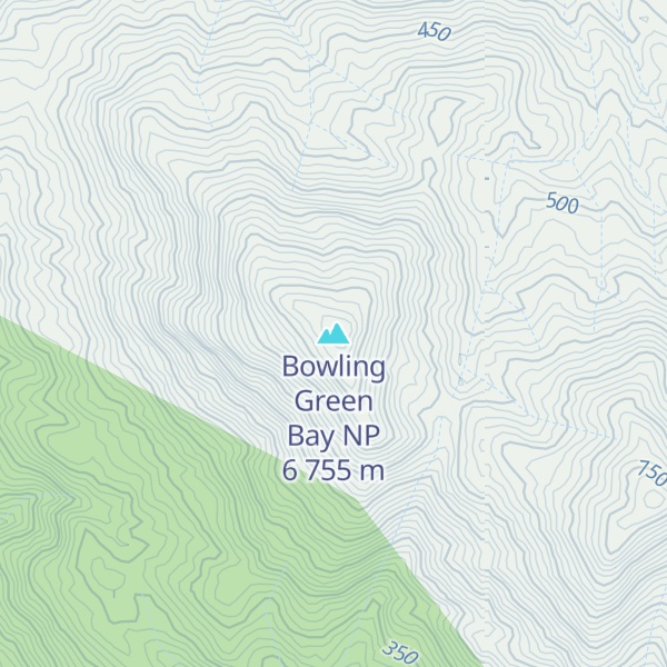 Map of Bowling Green Bay NP  6