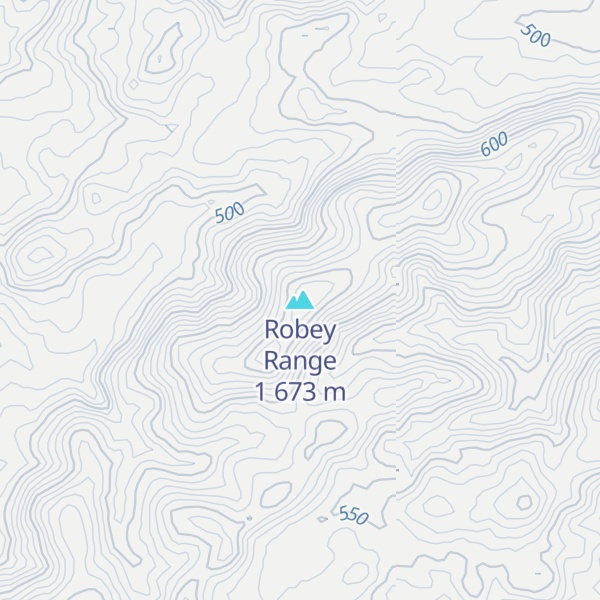 Map of Robey Range  1