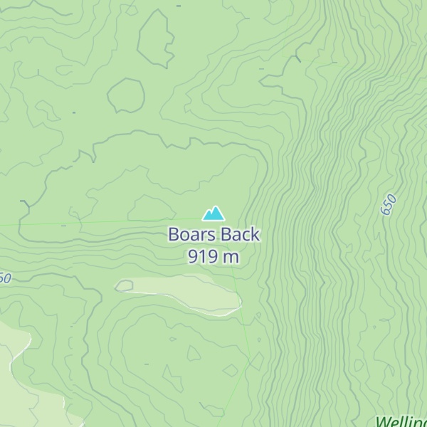 Map of Boars Back