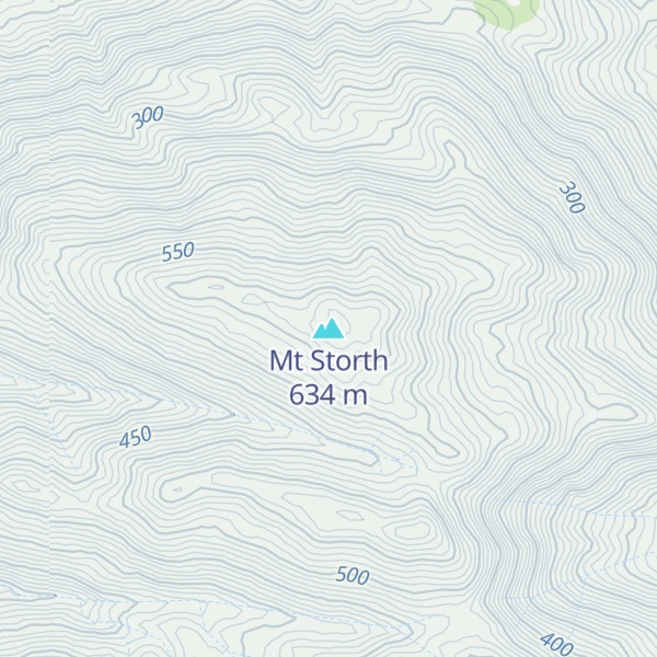 Map of Mt Storth