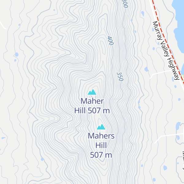 Map of Maher Hill