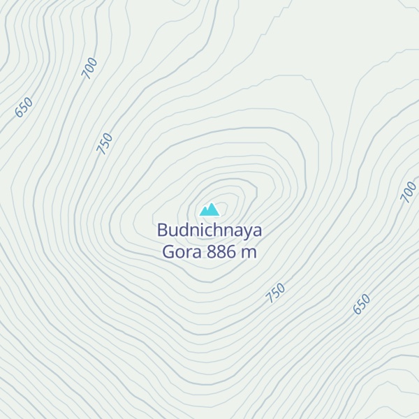Map of Budnichnaya Gora