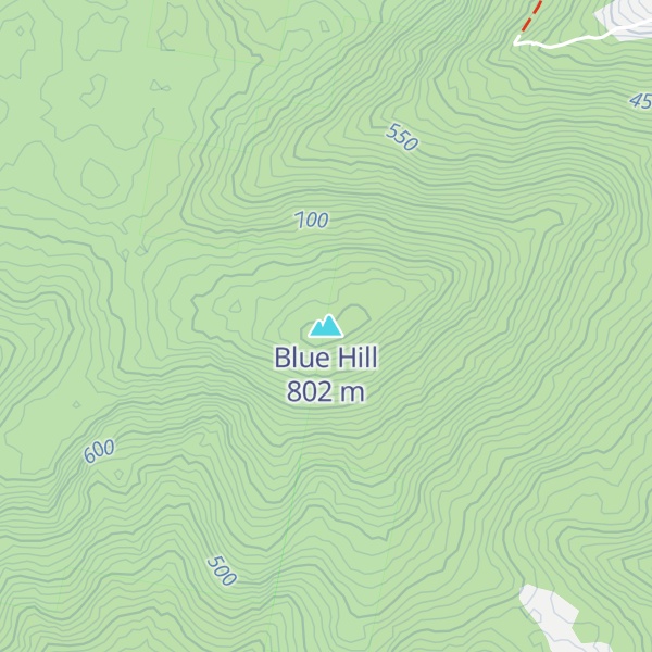 Map of Blue Hill