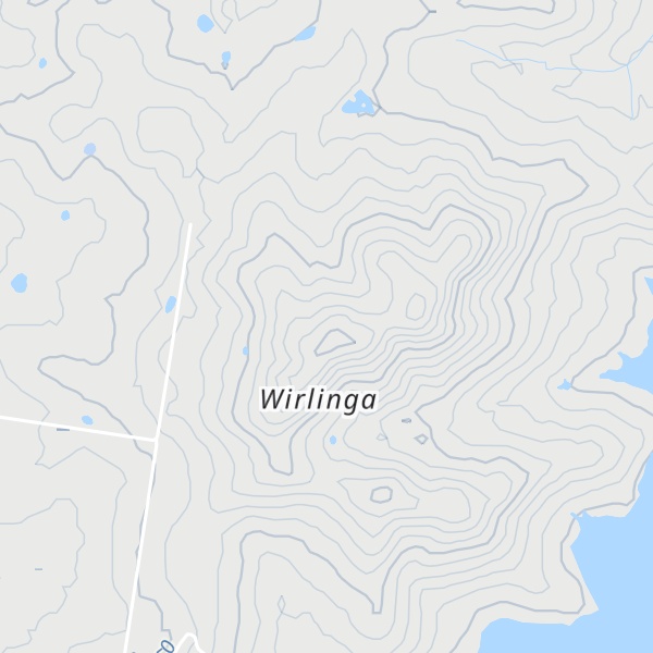 Map of Thurgona Hill
