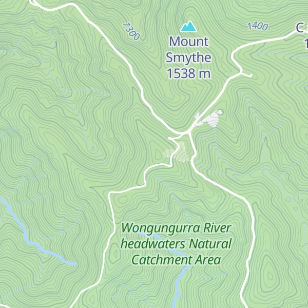 Map of Mount St. Bernard