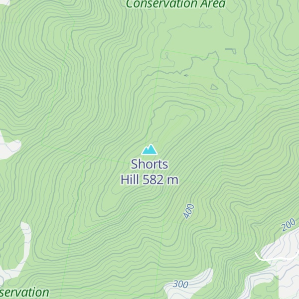 Map of Shorts Hill