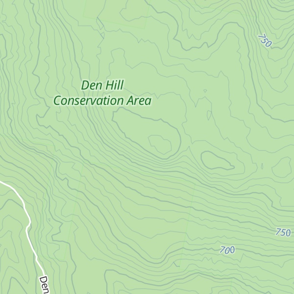 Map of Den Hill