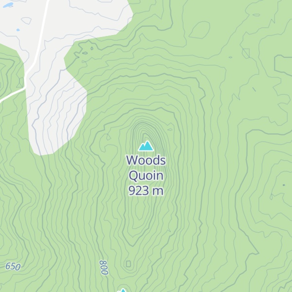 Map of Woods Quoin