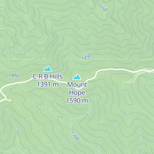 Map of Mount Hope