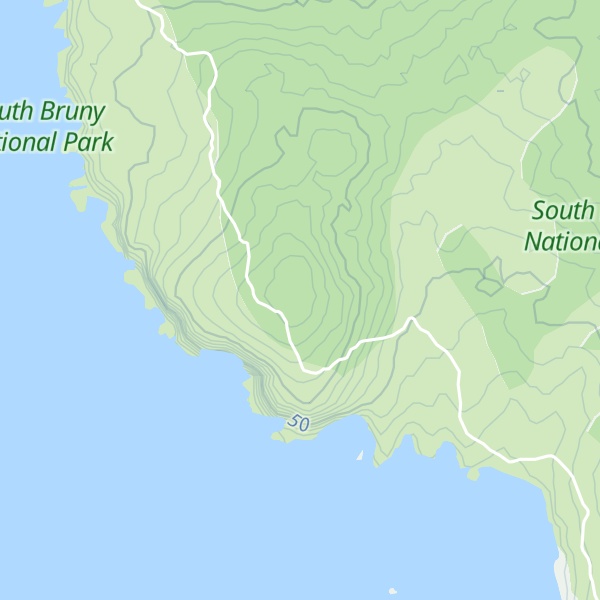 Map of Mount Bleak