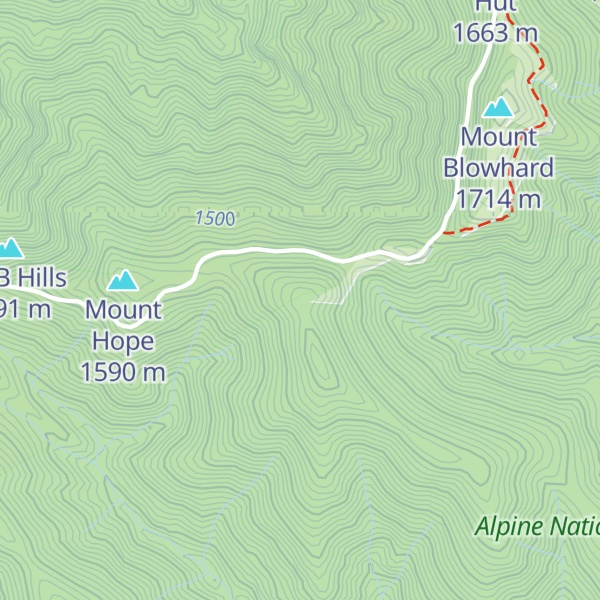 Map of Rene Lookout