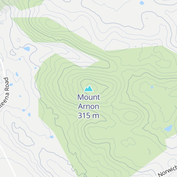 Map of Mount Arnon