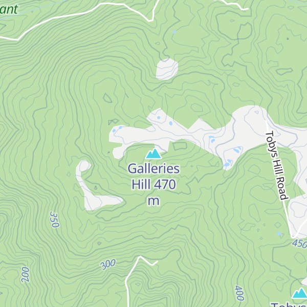 Map of Galleries Hill