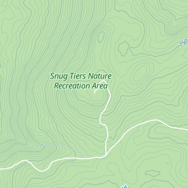 Map of Grey Mountain
