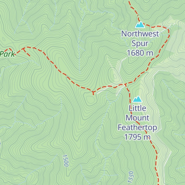 Map of Federation Hut