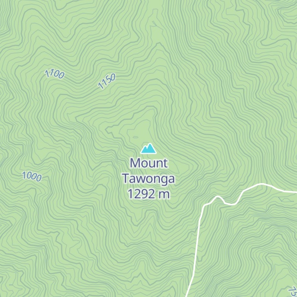 Map of Mount Tawonga