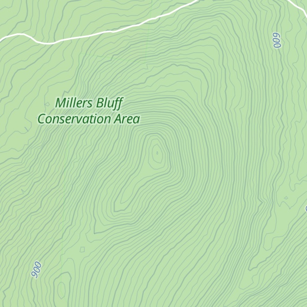 Map of Stevensons Lookout