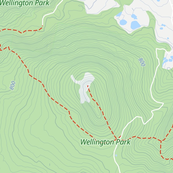 Map of Collins Cap