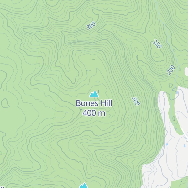 Map of Bones Hill