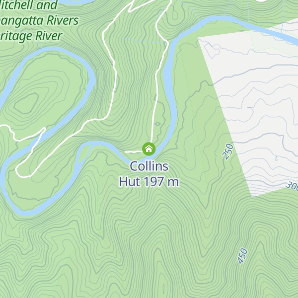 Map of Collins Hut