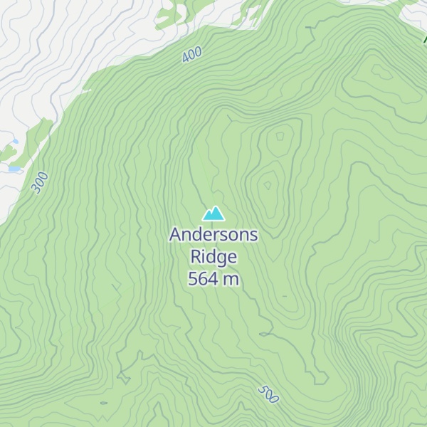 Map of Andersons Ridge