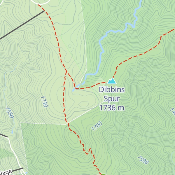 Map of Derrick Hut