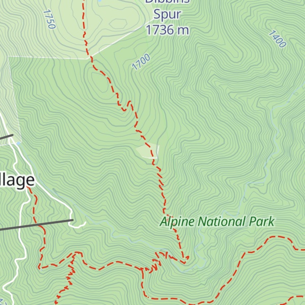 Map of Spargo's Hut