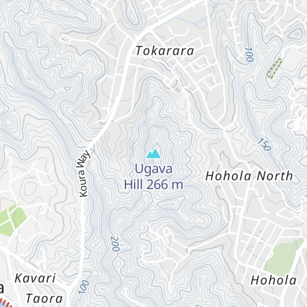Map of Ugava Hill