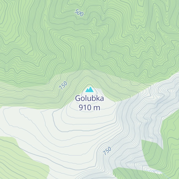 Map of Golubka