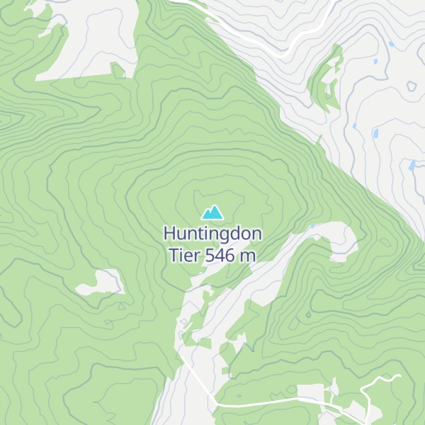 Map of Huntingdon Tier