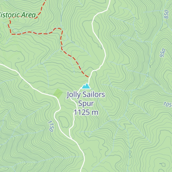 Map of Jolly Sailors Spur