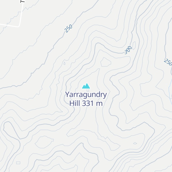 Map of Yarragundry Hill