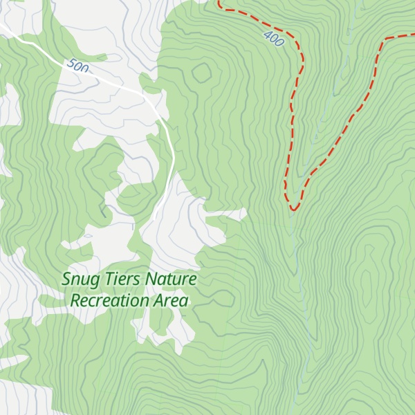 Map of Perrins Ridge