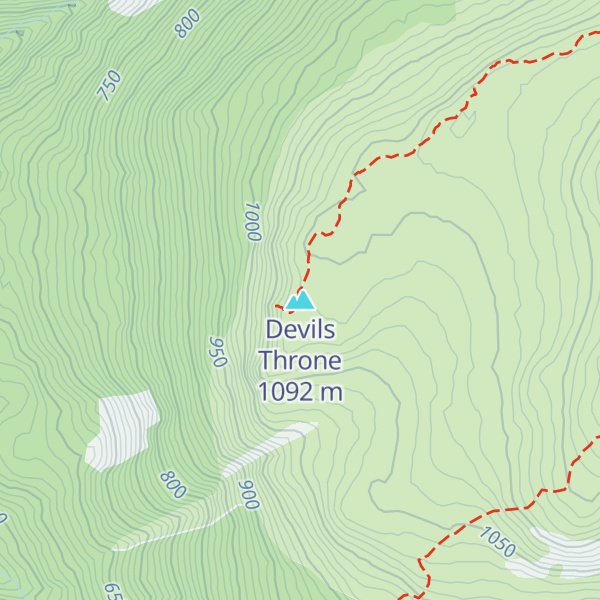 Map of Devils Throne