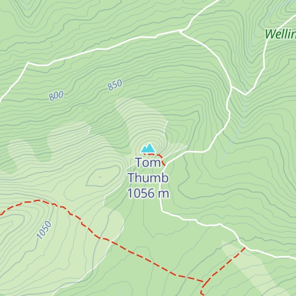 Map of Tom Thumb