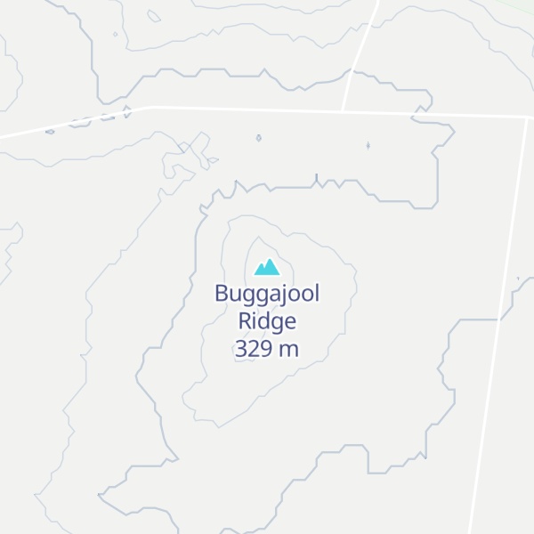Map of Buggajool Ridge
