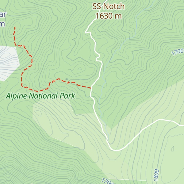 Map of Tawonga Huts