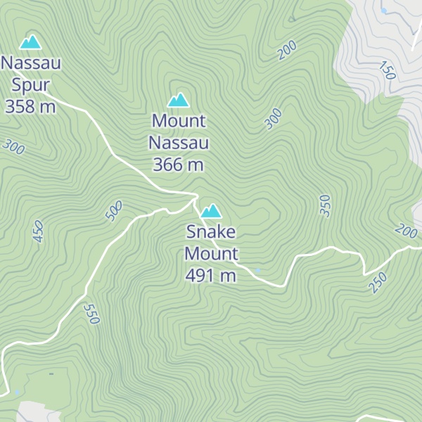 Map of Snake Mount
