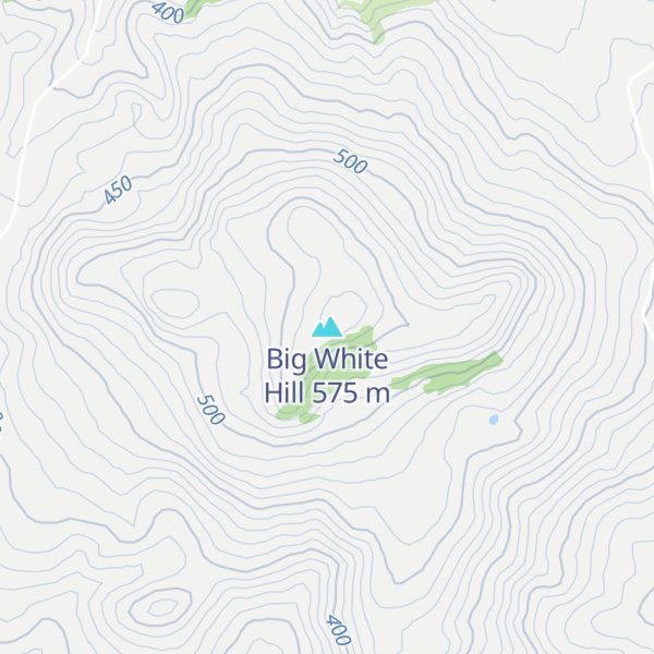 Map of Big White Hill