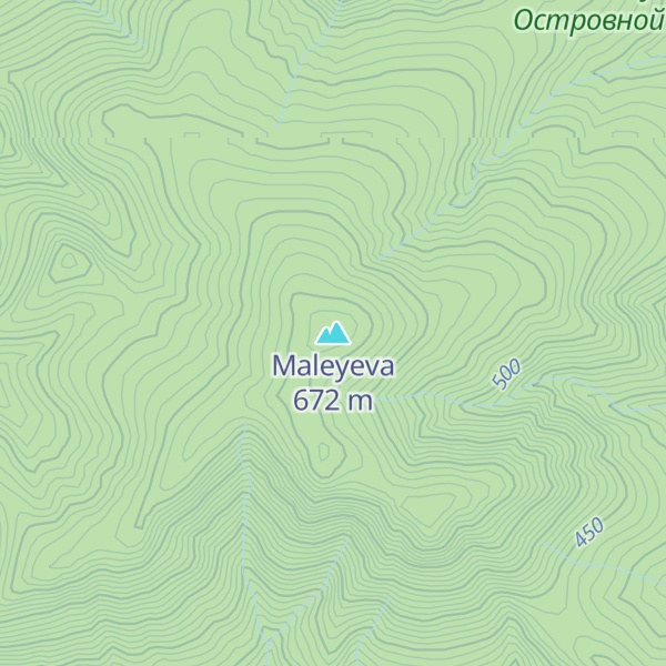 Map of Maleyeva