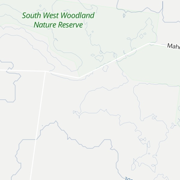 Map of Oaky Hill