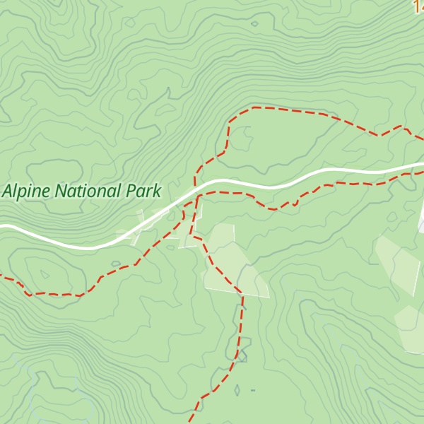 Map of JB Plain Hut