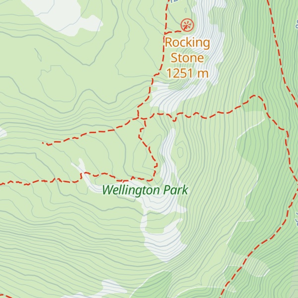 Map of South Wellington