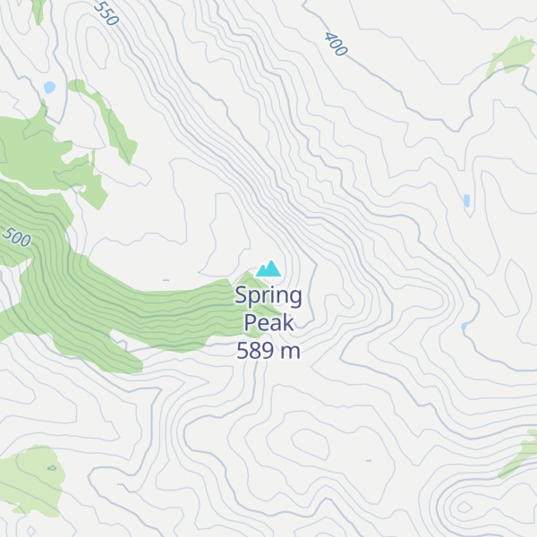 Map of Spring Peak