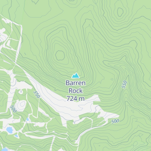 Map of Barren Rock
