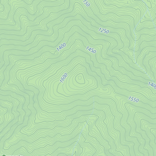 Map of Little Mount Bogong